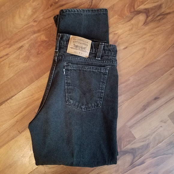 Mens Vintage Levis Jeans White Tab Made in USA Siz - Picture 2 of 12